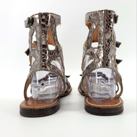 SAM EDELMAN GLADIATOR SANDALS. - Picture 2 of 7
